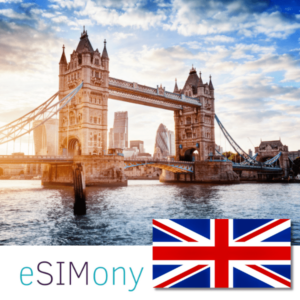 eSIM Großbritannien